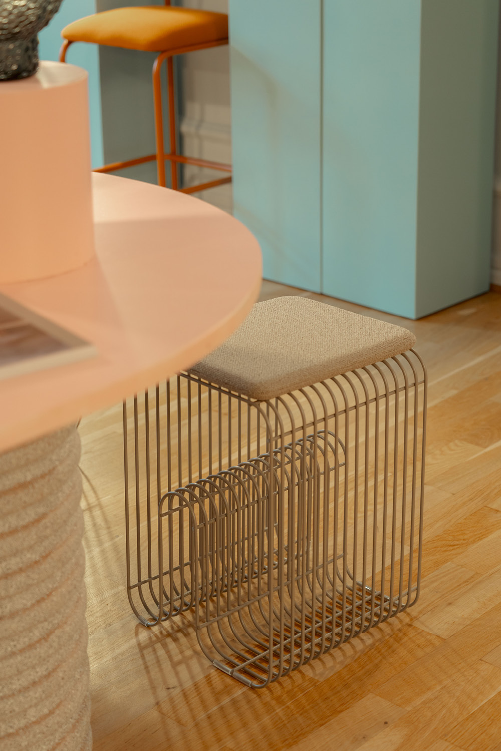 CURVA seat cushion for stool CURVA seat cushion for stool